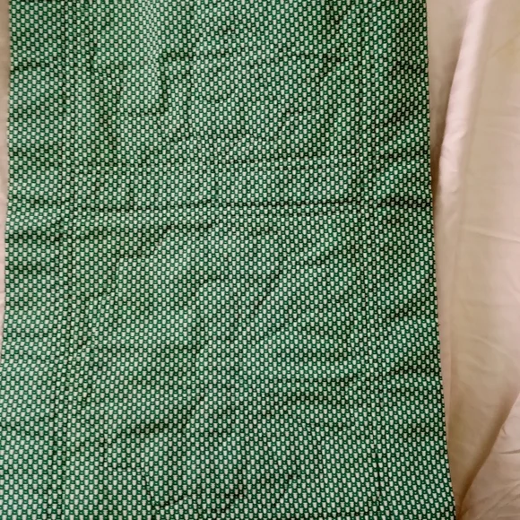STUNNING Vintage Handmade Quilted Runner Christmas Table or Sofa Back Decor 62"